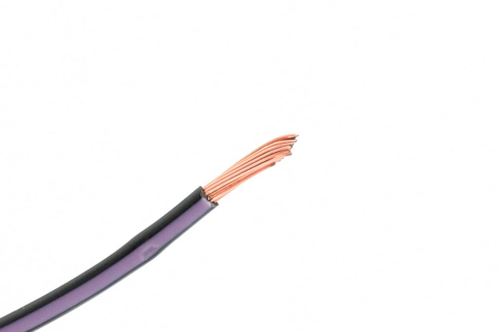 1mm² Zwart-Paars FLRY-B