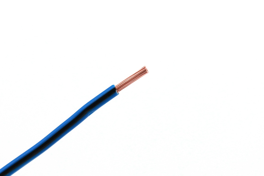 1mm² Blauw-Zwart FLRY-B