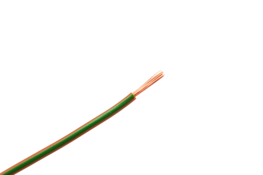 1mm² Bruin-Lichtgroen FLRY-B