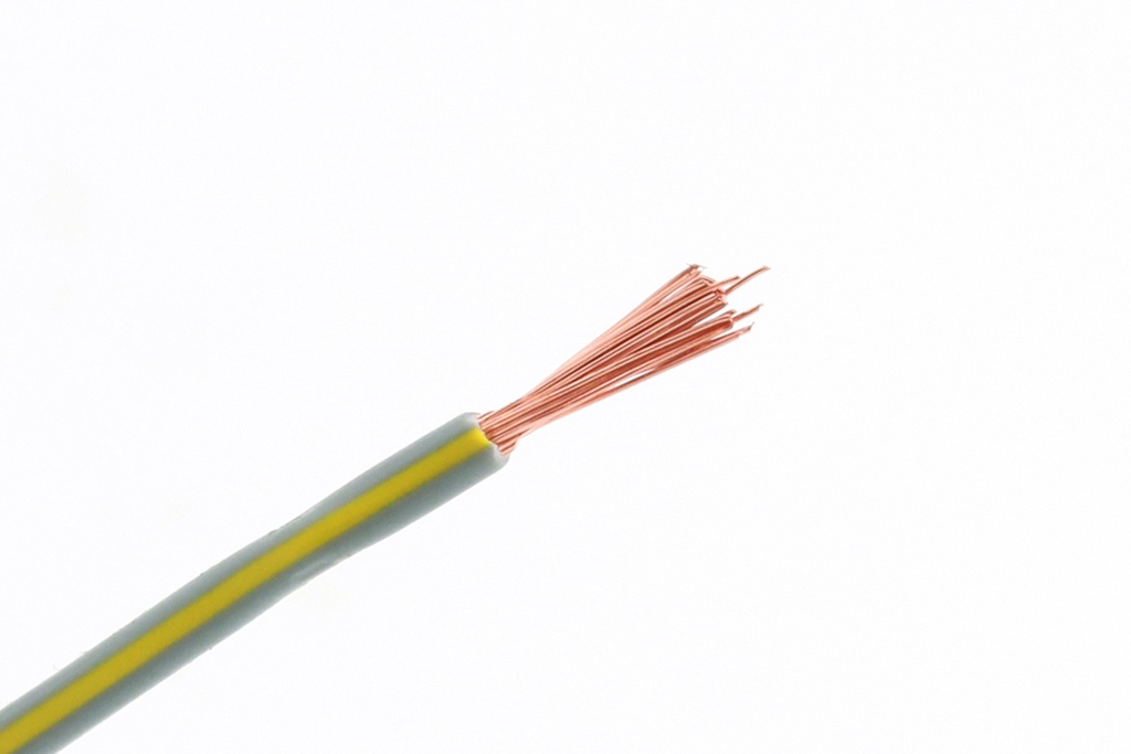 1mm² Grijs-Geel FLRY-B