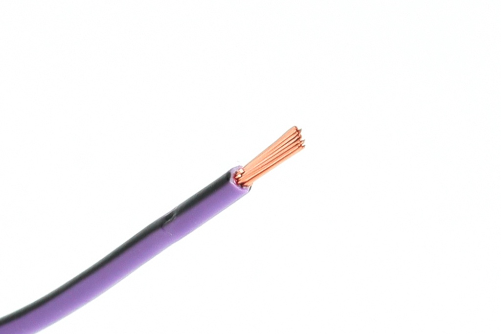 1mm² Paars-Zwart FLRY-B