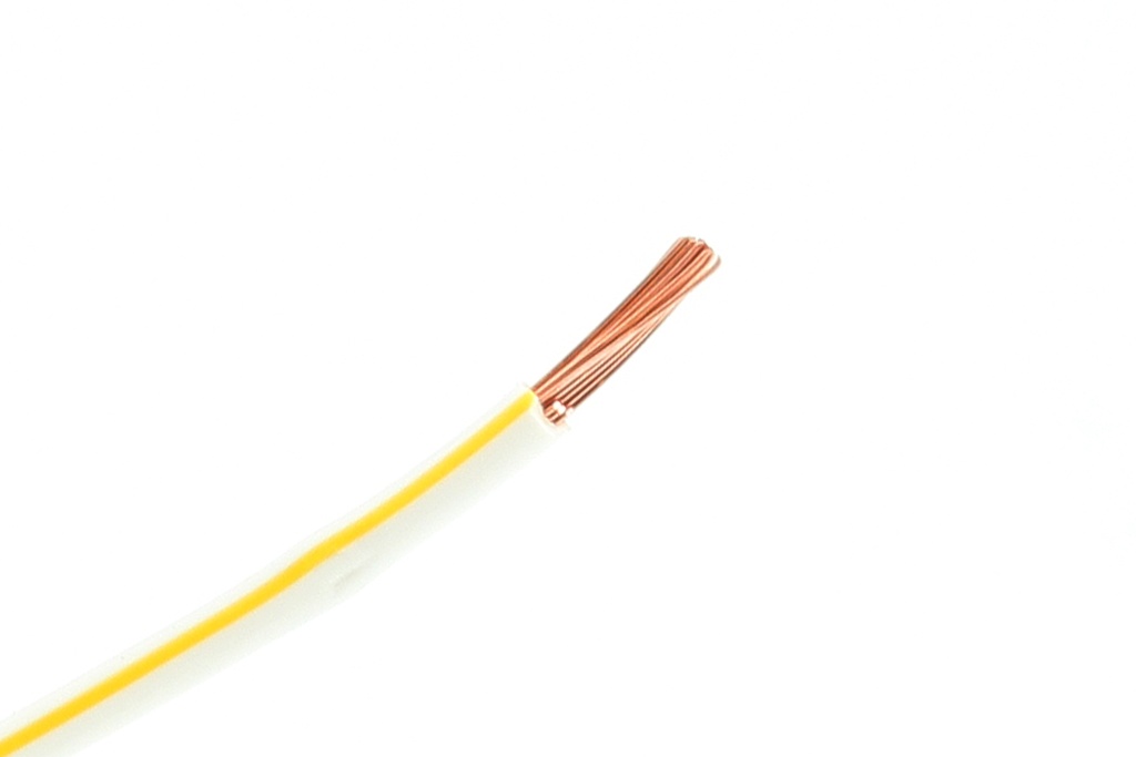 1mm² Wit-Geel FLRY-B