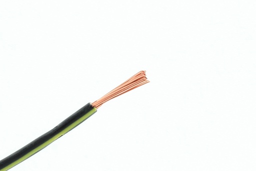 [1BLK.YLW] 1mm² Zwart-Geel FLRY-B