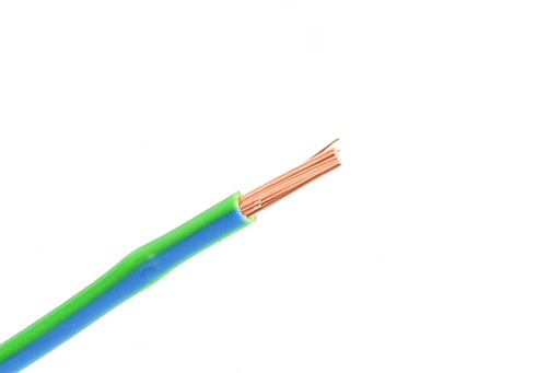 [1GRN.BLU] 1mm² Groen-Blauw FLRY-B