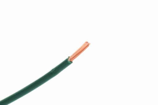 [1GRN.WHT] 1mm² Groen-Wit FLRY-B