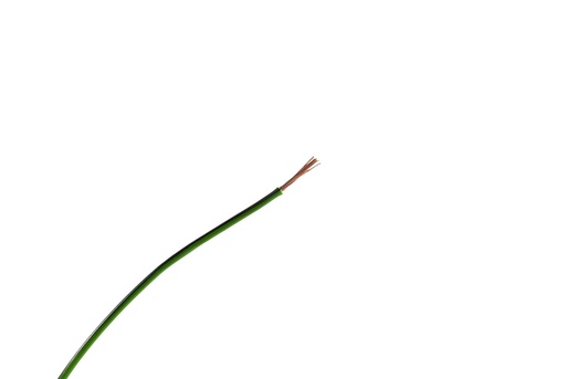 [1lgn.blk] 1mm² Lichtgroen-Zwart FLRY-B