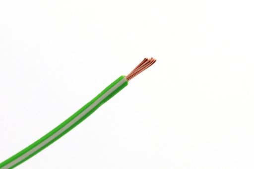 [1LGN.WHT] 1mm² Lichtgroen-Wit FLRY-B