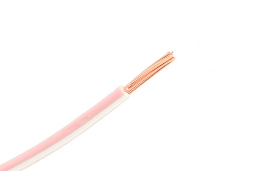 [1PNK.WHT] 1mm² Roze-Wit FLRY-B