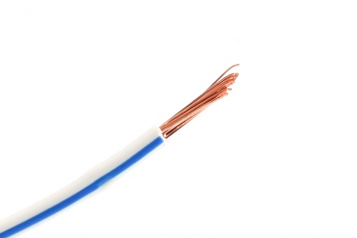 [1WHT.BLU] 1mm² Wit-Blauw FLRY-B