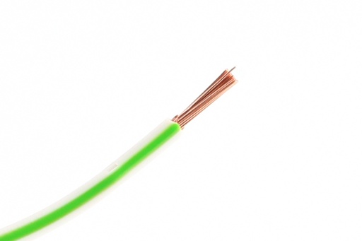 [1WHT.LGN] 1mm² Wit-Lichtgroen FLRY-B