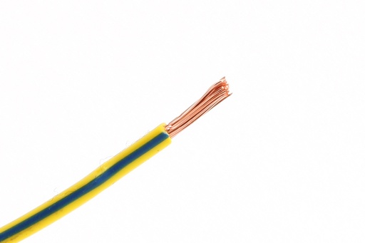 [1YLW.BLU] 1mm² Geel-Blauw FLRY-B