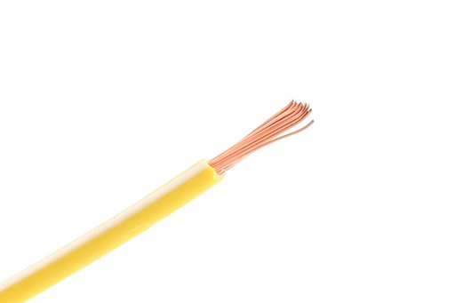 [1YLW.WHT] 1mm² Geel-Wit FLRY-B